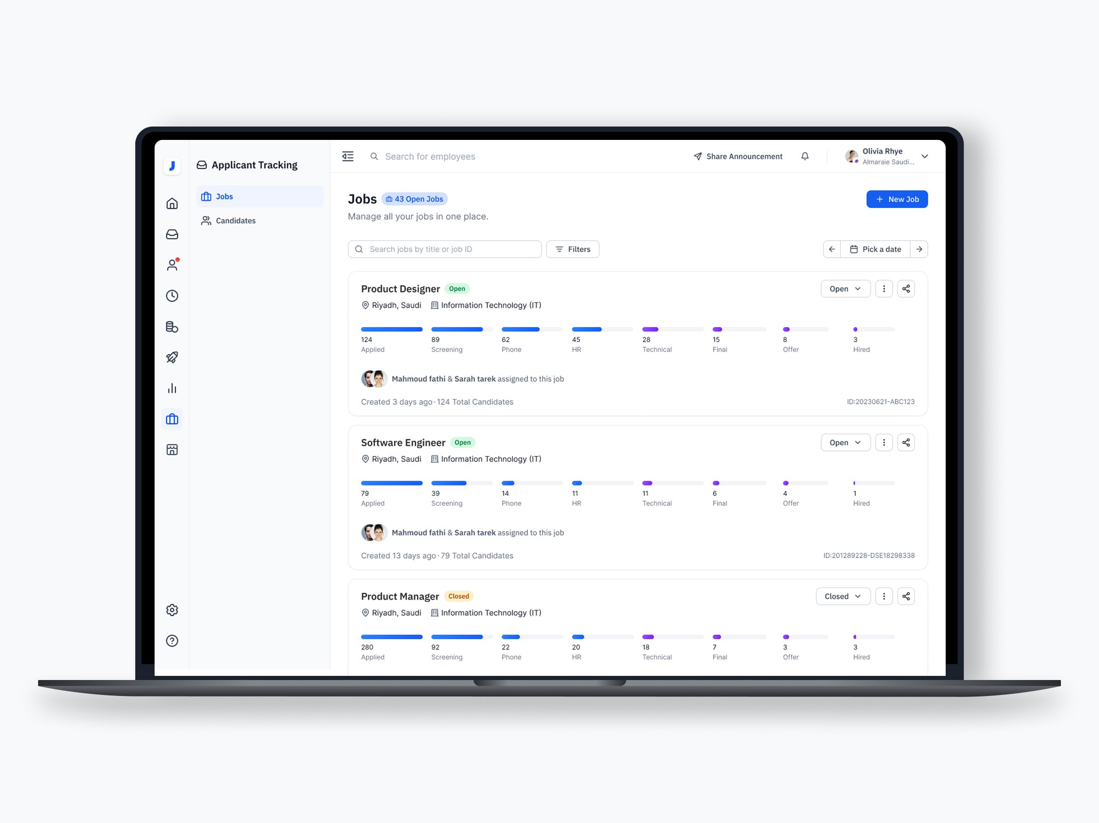 Designing a centralized ATS